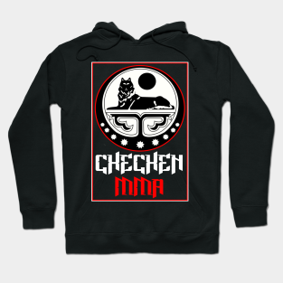 Chechnya Hoodie - Chechen mma Flag by Jakavonis